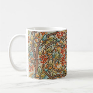 William Morris Stil Cottagecore Eichhörnchen Blume Kaffeetasse