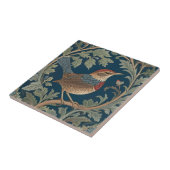 William Morris Stil Direkt gegenüber Wren Bird Fliese (Seite)
