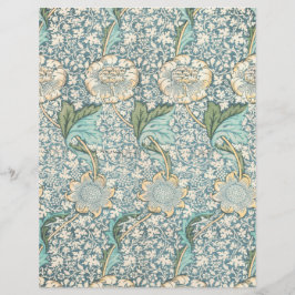 William Morris Stil Pattern Scrapbook Paper