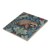 William Morris Stil Rechts gegenüber Raccoon Fliese (Seite)