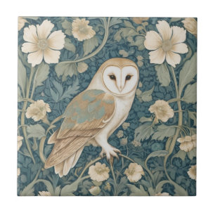 William Morris Stil Richtige Aquamarine Cream Barn Fliese