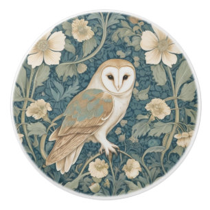 William Morris Stil Richtige Aquamarine Cream Barn Keramikknauf