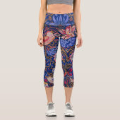 William Morris Strawberry Capri Leggings (Vorderseite)