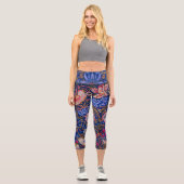 William Morris Strawberry Capri Leggings (Vorderseite)