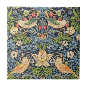 William Morris Strawberry Dieb Blumenmuster Fliese