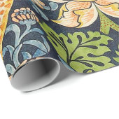 William Morris Strawberry Dieb Blumenmuster Geschenkpapier (Rolleneckpunkt)