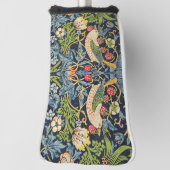William Morris Strawberry Dieb Blumenmuster Golf Headcover (Rotieren 90)