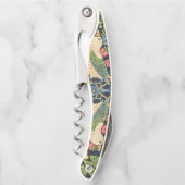 William Morris Strawberry Dieb Blumenmuster Kellnermesser (Vorderseite)