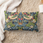 William Morris Strawberry Dieb Blumenmuster Lendenkissen (Decke)