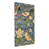 William Morris Strawberry Dieb Blumenmuster Mini Klemmbrett (Schrägansicht)