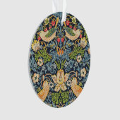 William Morris Strawberry Dieb Blumenmuster Ornament (Vorderseite)