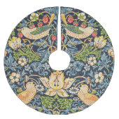William Morris Strawberry Dieb Blumenmuster Polyester Weihnachtsbaumdecke (Vorderseite)