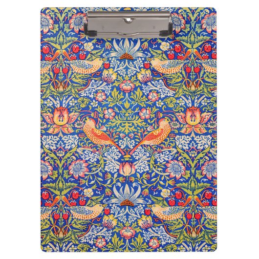 William Morris Strawberry Dieb Klemmbrett (Vorderseite)