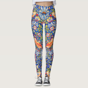 William Morris Strawberry Dieb Leggings