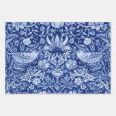 William Morris, Strawberry Dieb Monotone Geschenkpapier Set (Vorderseite 2)