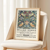 William Morris Strawberry Dieb Museo Cantonale d'A Poster