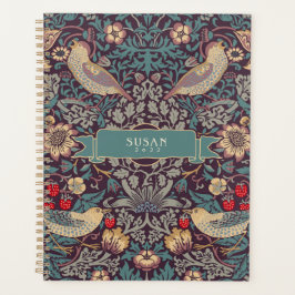 William Morris Strawberry Dieb Planner Planer