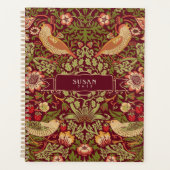 William Morris Strawberry Dieb Planner Planer (Vorderseite)