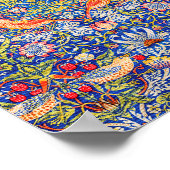 William Morris Strawberry Dieb Poster (Ecke)