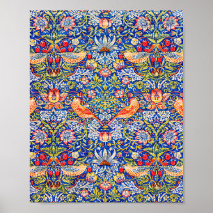 William Morris Strawberry Dieb Poster