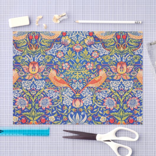 William Morris Strawberry Dieb Seidenpapier (Handwerk)