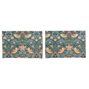 William Morris Strawberry Dieb Set von zwei Kissenbezug