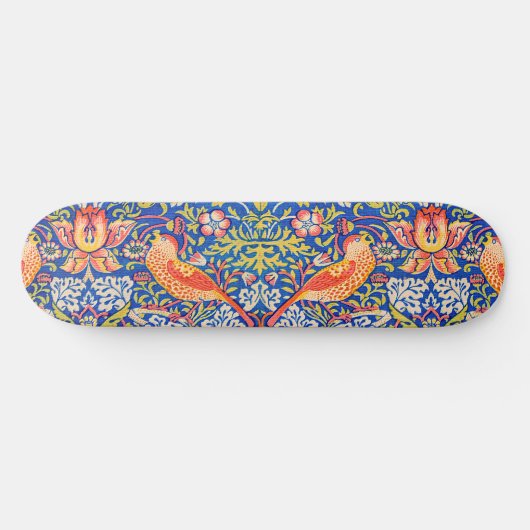 William Morris Strawberry Dieb Skateboard (Horizontal)