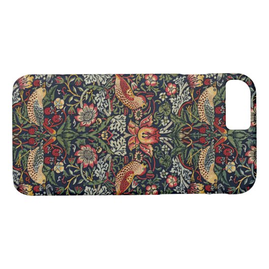 William Morris Strawberry Dieb Textile Muster Case-Mate iPhone Hülle (Rückseite (Horizontal))