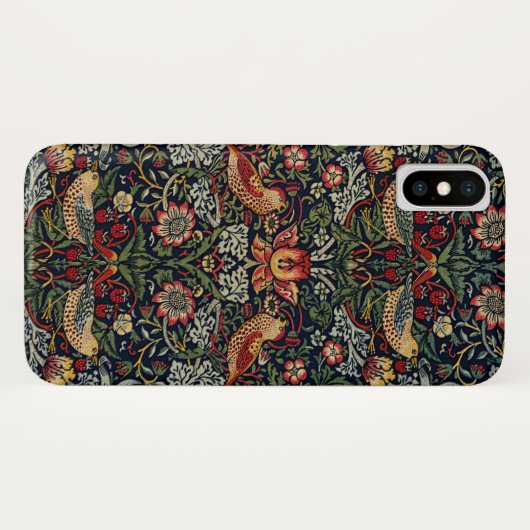 William Morris Strawberry Dieb Textile Muster Case-Mate iPhone Hülle (Rückseite (Horizontal))