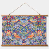 William Morris Strawberry Dieb Wandteppich Mit Holzrahmen (Vorne)