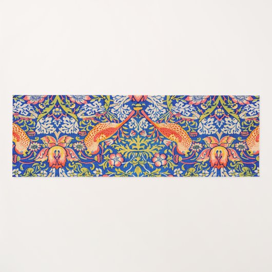 William Morris Strawberry Dieb Yogamatte (Vorderseite (Horizontal))