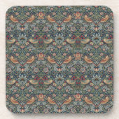 William Morris: Strawberry Diief Beverage Coasters Getränkeuntersetzer (Vorderseite)