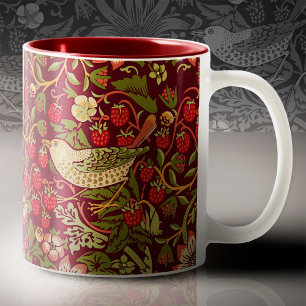 William Morris Strawberry Diief Coffee Tasse