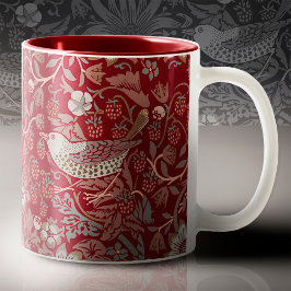 William Morris Strawberry Diief Coffee Tasse