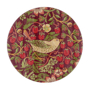 William Morris Strawberry Diief Cutting Board Schneidebrett