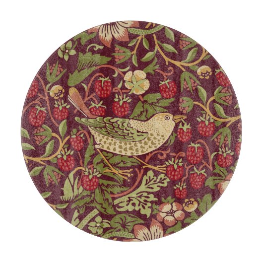 William Morris Strawberry Diief Cutting Board Schneidebrett (Vorderseite)