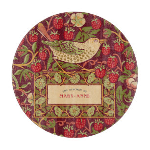 William Morris Strawberry Diief Cutting Board Schneidebrett
