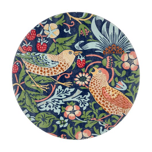 William Morris Strawberry Diief Cutting Board Schneidebrett (Vorderseite)
