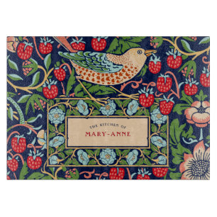 William Morris Strawberry Diief Cutting Board Schneidebrett
