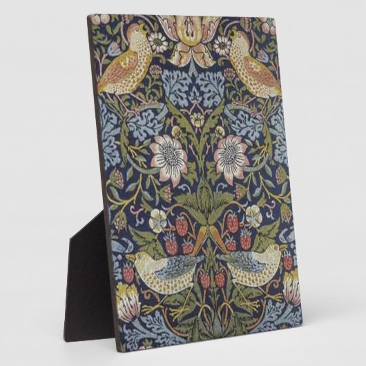 William Morris Strawberry Diief Design 1883 Fotoplatte (Seite)