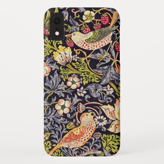 William Morris Strawberry Diief Floral Art Nouveau Case-Mate iPhone Hülle (Rückseite)