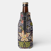 William Morris Strawberry Diief Floral Art Nouveau Flaschenkühler (Flasche Rückseite)