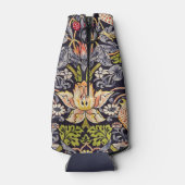 William Morris Strawberry Diief Floral Art Nouveau Flaschenkühler (Rückseite)