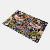 William Morris Strawberry Diief Floral Art Nouveau Fußmatte (Schrägansicht)