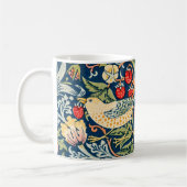 William Morris Strawberry Diief Floral Art Nouveau Kaffeetasse (Links)