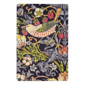 William Morris Strawberry Diief Floral Art Nouveau Mini Klemmbrett (Rückseite)