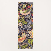 William Morris Strawberry Diief Floral Art Nouveau Yogamatte (Vorderseite)
