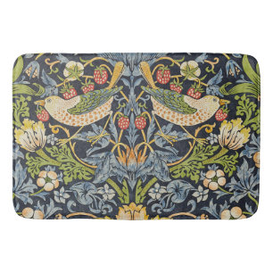 William Morris - Strawberry Diief Floral Pattern Badematte
