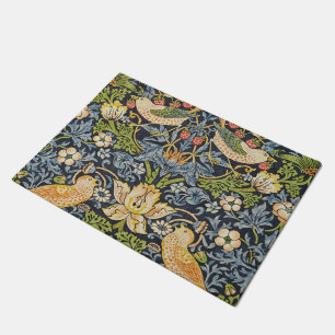 William Morris - Strawberry Diief Floral Pattern Fußmatte