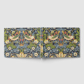 William Morris - Strawberry Diief Floral Pattern Gästebuch (Voll)